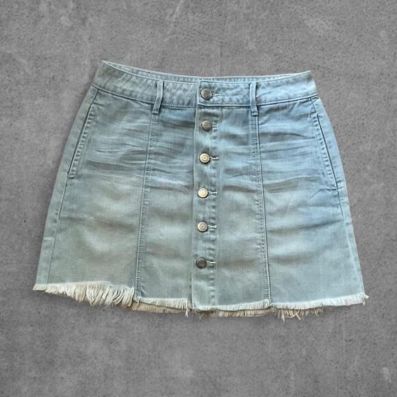 American Eagle Denim Mini Skirt - Picture 1 of 3